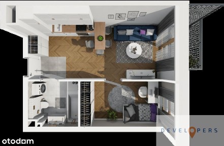 Nowe Kameralne 2 pokoje z ogródkiem blisko centrum