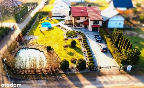 Piękny Dom w otoczeniu zieleni z2010r, działka 15ar+stawek + garaż