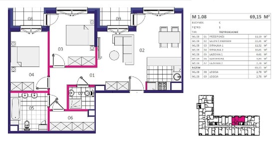 12 900 zł/m2, centrum 5 km, blisko Wisła, 2 łazienki, garderoba