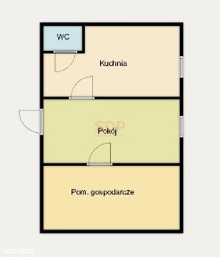 Brochów | 22,3 m2 - idealne do stworzenia własnej przestrzeni