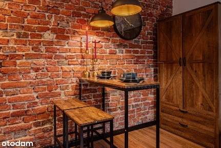 Wyjątkowa kawalerka w stylu loftowym