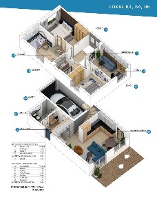 z ogrodem garażem miły przytulny domek bliźniak 5 pokoi Grudzień rabat