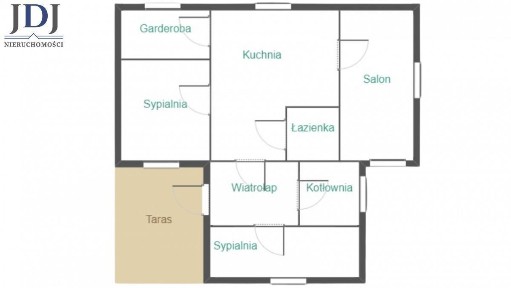 Dom parterowy 70 m2, z działką 10 ar. Włodawa