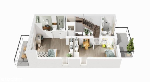 5-pokojowy dom na Bielanach