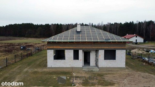 Nowy dom parterowy w Murzynowie 93,33 m2