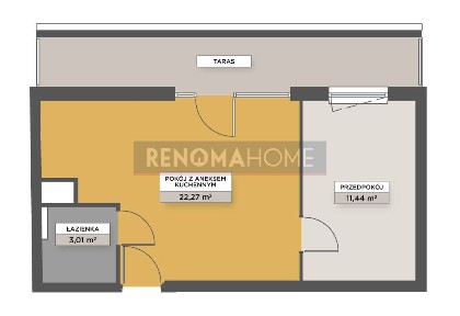 Mieszkanie 2pok/Kępa Mieszczańska/Gotowe/Parking