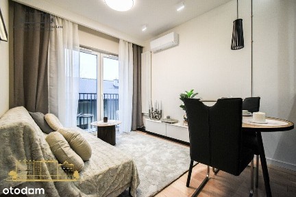 3pok|Zabłocie|Podgórze|Klima|Balkon|44m2|CISCO|AON