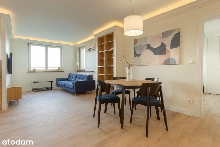 Apartament 70m2, 3 minuty od metra Wilanowska.