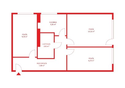 Sopot 3 pokoje + kuchnia