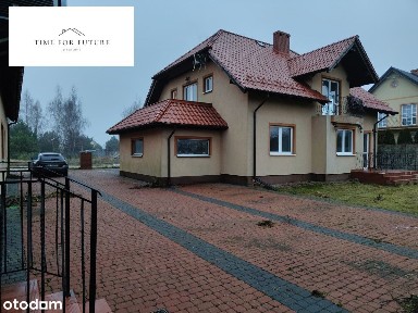 Duży dom z budynkiem usługowym. 5 pokoi-2łazienki