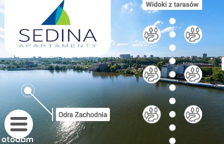 Szczecin Sedina 3-pokojowe mieszkanie 58,45 m²,balkon 12,63 m² +garaż