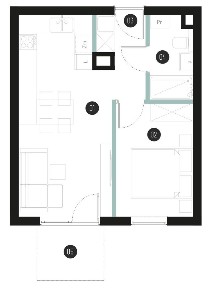 Uniwersalne, 2-pokojowe M z widokiem na Rzeszów-doskonała inwestycja!