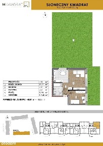 Słoneczny Kwadrat | mieszkanie 2-pok. | B113