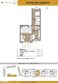 Słoneczny Kwadrat | mieszkanie 3-pok. | B306