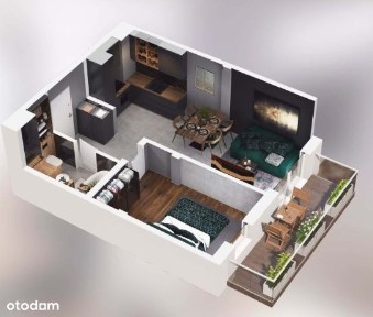 GOTOWE 2 pokoje, bez opłat, kup - nie wynajmuj - bez wkładu własnego !