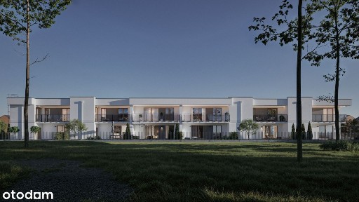 Nowoczesne 4-pokojowe mieszkanie z dużym zadaszonym balkonem (11,90m2)