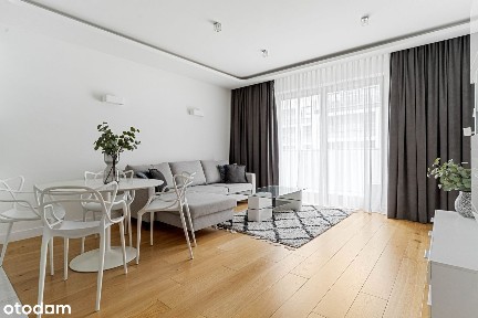 Trzy pokoje w Miasteczku Wilanów, gotowe do zamieszkania.