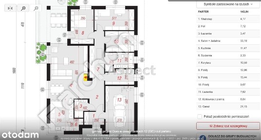 Budy Głogowskie dom 143,5 m2 na działce 788 m2