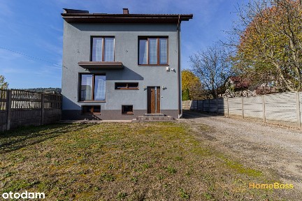 Dom pod Kielcami z częścią gospodarczą 182 m2 | szybki dojazd do Kielc