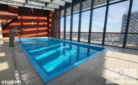 Mieszkanie 2 pokojowe, w budynku basen, sauna i si