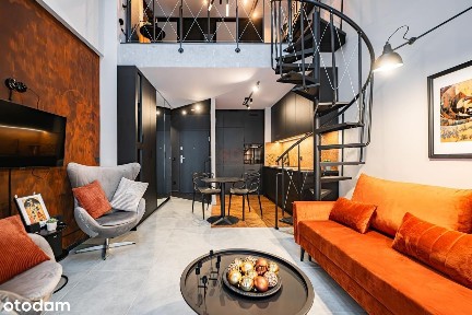 Loftowe mieszkanie z antersolą | Młyn Różanka| Garaż |