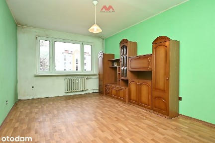 MIESZKANIE 2-POKOJOWE NA I PIĘTRZE W BLOKU