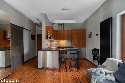 Loftowe Studio z ogródkiem i miejscem postojowym | Park tuż obok