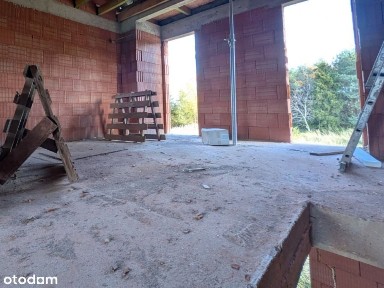 dom pod Opole w stanie developerskim
