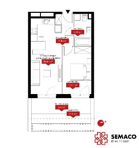 Stare Podgórze/2 pokoje//bez Pcc/ deweloper