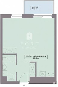 Gdynia- kawalerka z potencjałem