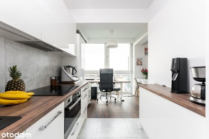 przy Metrze/ z widokiem na panoramę miasta/z garażem