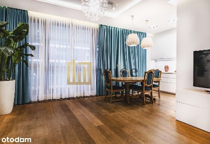 Przestronne mieszkanie 114,28 m2, Wilanów, 2 ogródki