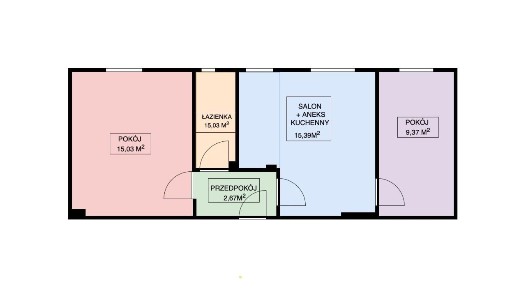 Mieszkanie z potencjałem i ogródkiem - Psie Pole