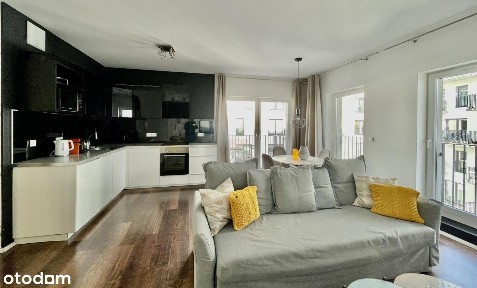 53 m2 | 2 pokoje | Klasa, światło i widok na rzekę