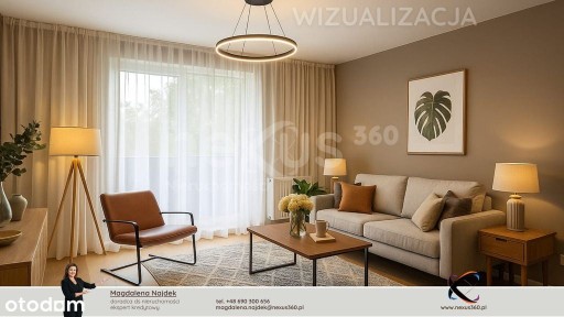 Mieszkanie 2 pokojowe + balkon