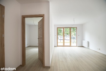Nowe 2-pokojowe mieszkanie z ogrodem!
