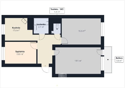 Słoneczne 3 pokoje z dużym balkonem - Oleśnica