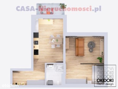 Mieszkanie w stanie deweloperskim, I piętro, balkon,winda