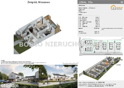 Żmigród, 3 pokoje, ogród, komórka, 2 parkingi