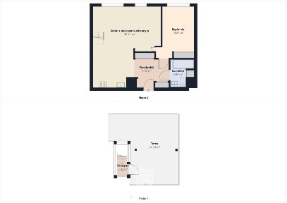 apartament | Młyn Maria | prywatny taras na dachu