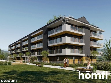 Duża kawalerka z ogródkiem Tulipanowa Bielawa