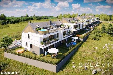 Dom Bliźniak - Dwupoziomowy | Taras | Balkon