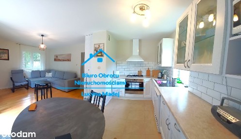 Dom przy lesie i blisko Jeziora Mucharskiego.