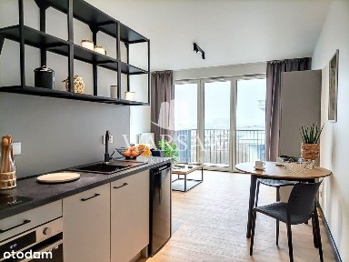 Ładne studio z balkonem, Domaniewska