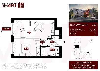 Mieszkanie dwupokojowe w inwestycji premium