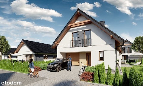 Nowoczesny gotowy dom wolnostojący pow.Tarnogórski