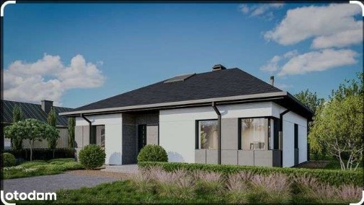 Działka z rozpoczętą budową ul. Niwicka