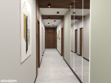 Rodzinne, czteropokojowe mieszkanie z ogródkiem.