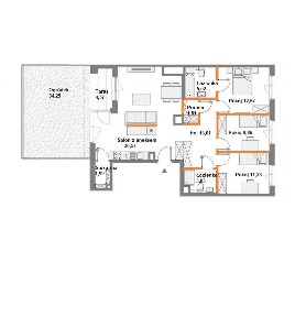 4 pokoje z Ogródkiem na MOKOTOWIE! * ŚWIETNY ROZKŁAD ! - 0% prow!