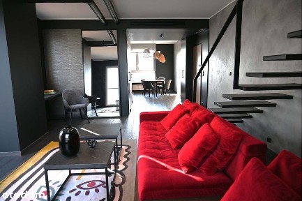 Dwupoziomowe luksusowe mieszkanie na Żoliborzu